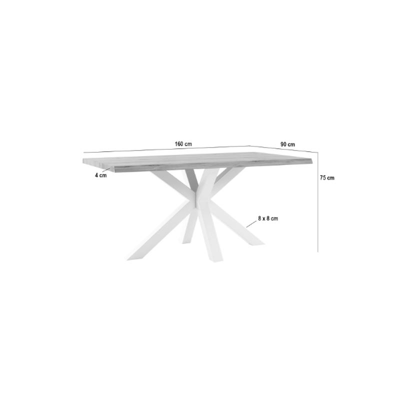 SOMCASA- Mesa comedor GRACE 5