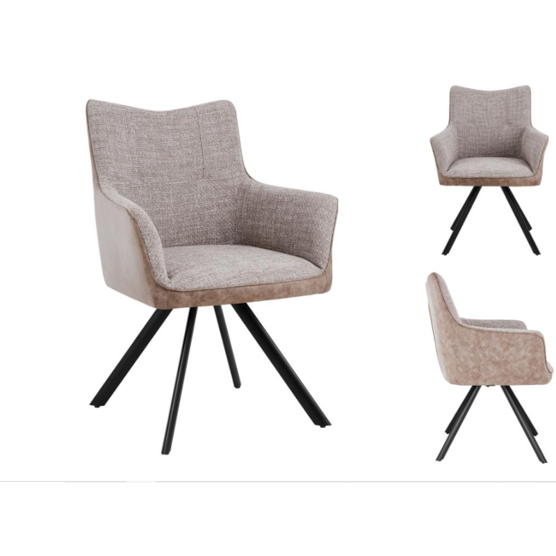 GDECO- Silla Giratoria LEIA 3 Sillón LEIA